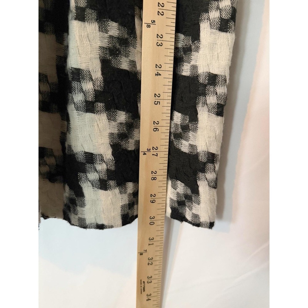 Vintage Norton & Company Houndstooth Midi Skirt w/ Pockets Women XS Office Siren - Picture 9 of 12